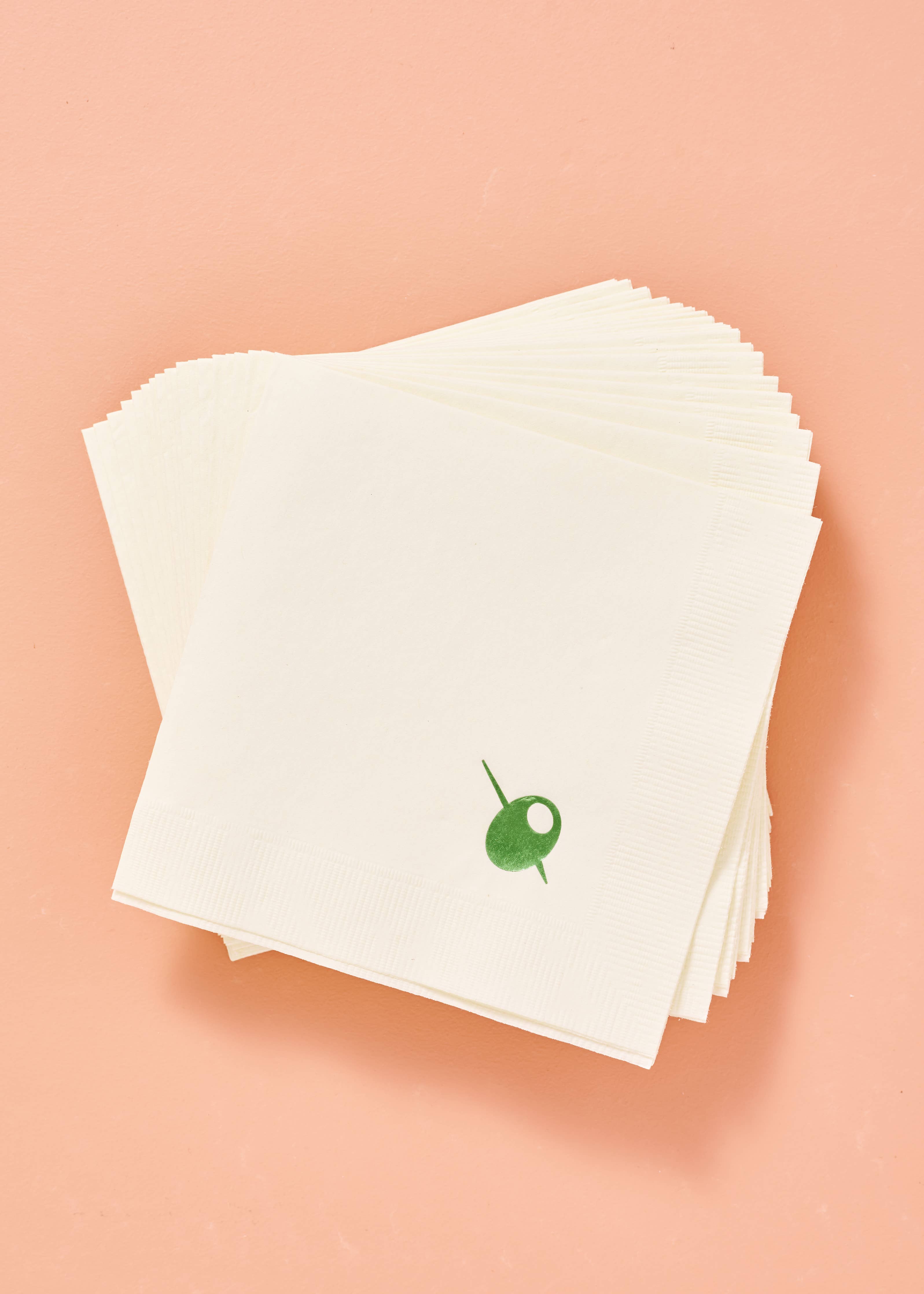 COMING SOON: Olive | One & Only Paper Cocktail Napkins (Set of 20)