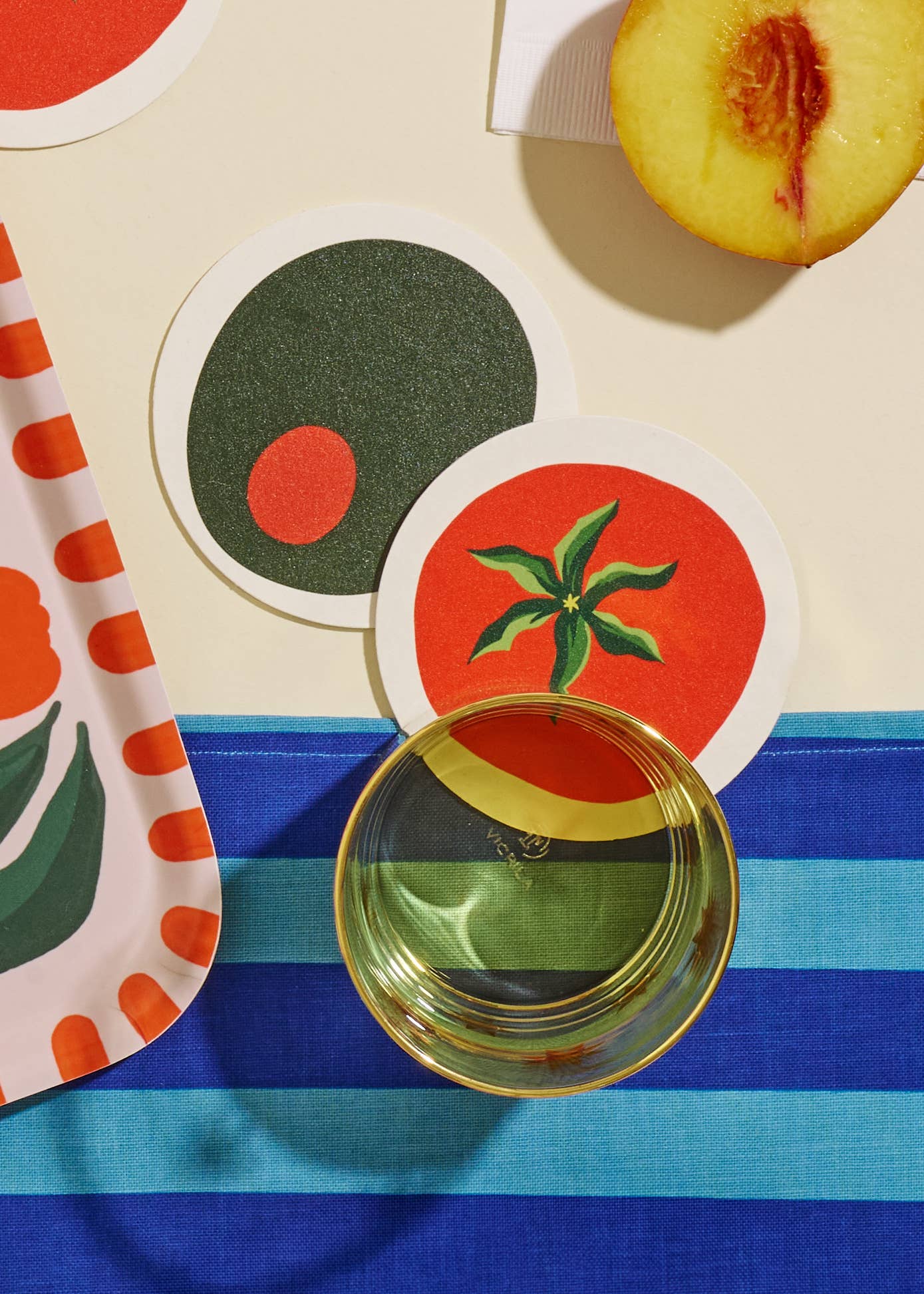 COMING SOON: Pimento Olive | One & Only Paper Coaster (Set of 4)