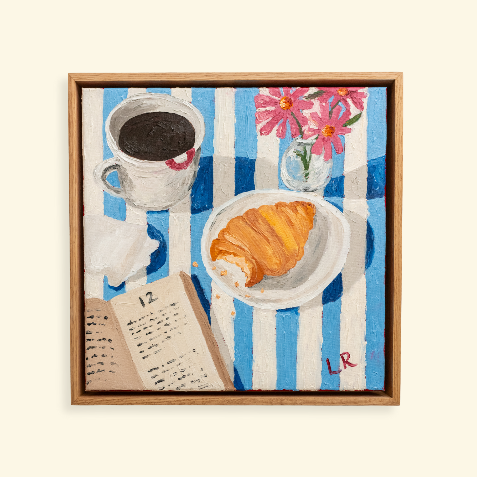 Morning Ritual | Original Oil Painting (14x14") | Ships Early 2026