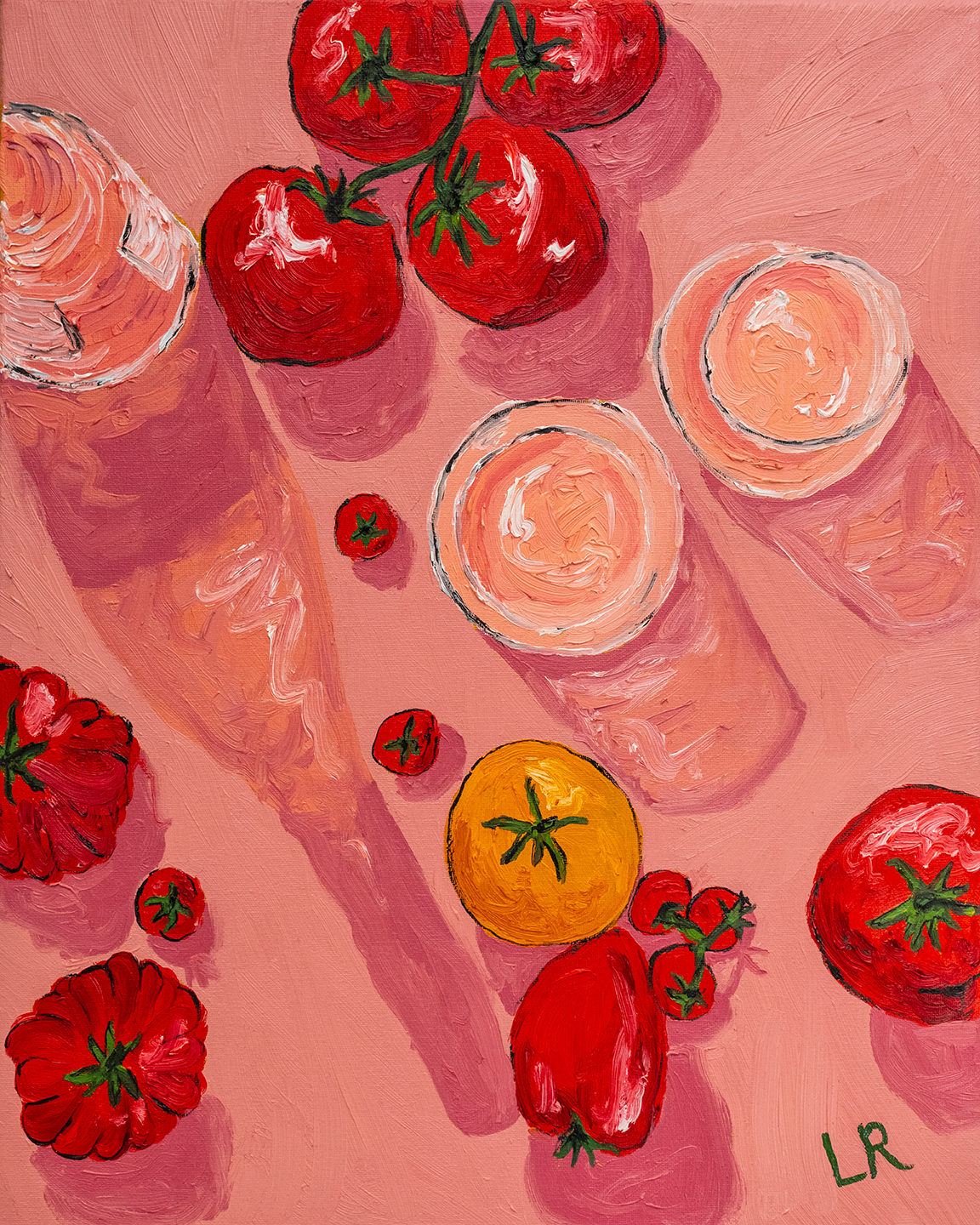 Rosé, Always | Original Oil Painting (16x20") | Ships Early 2026