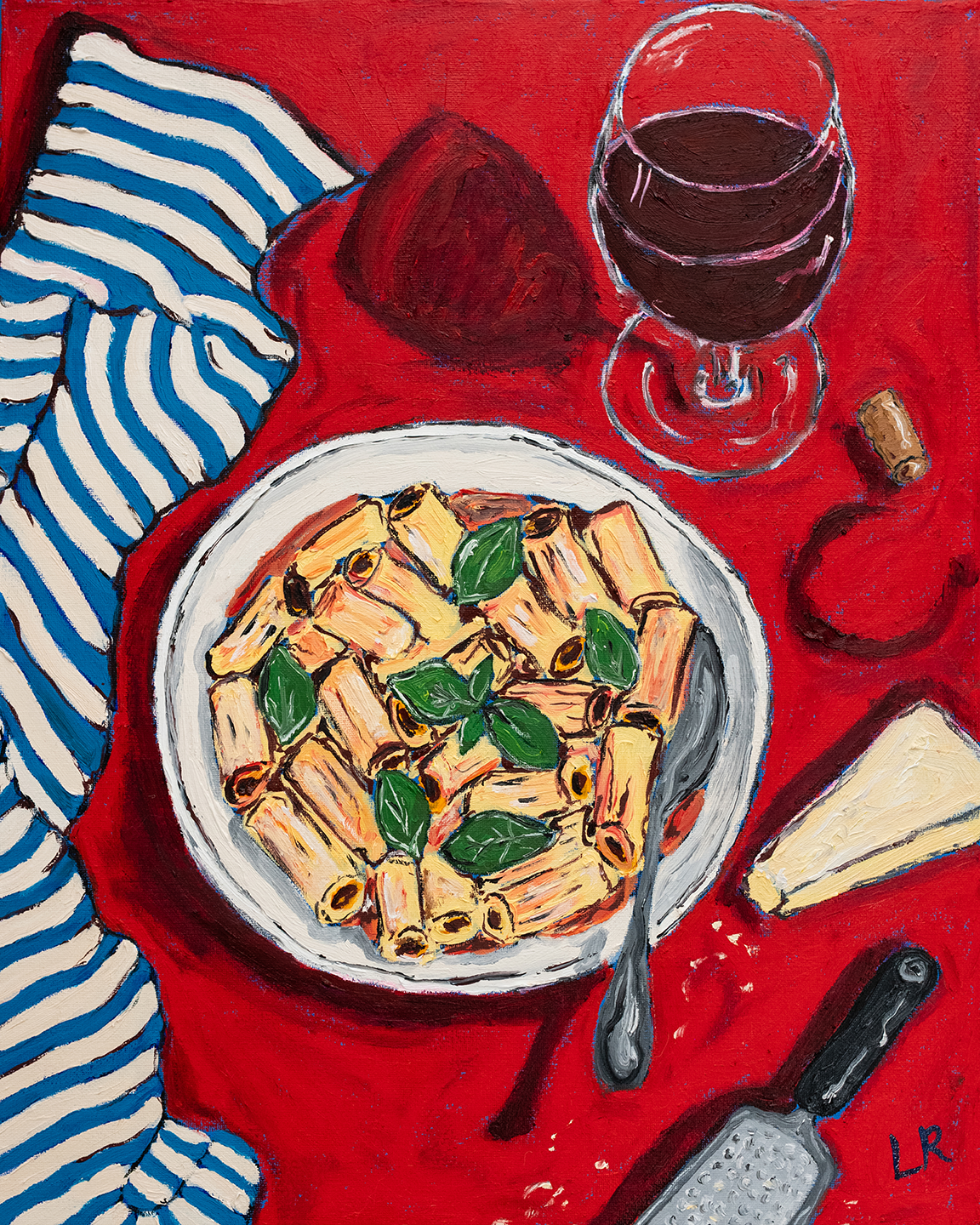 Saucy | Original Oil Painting (16x20") | Ships Early 2026