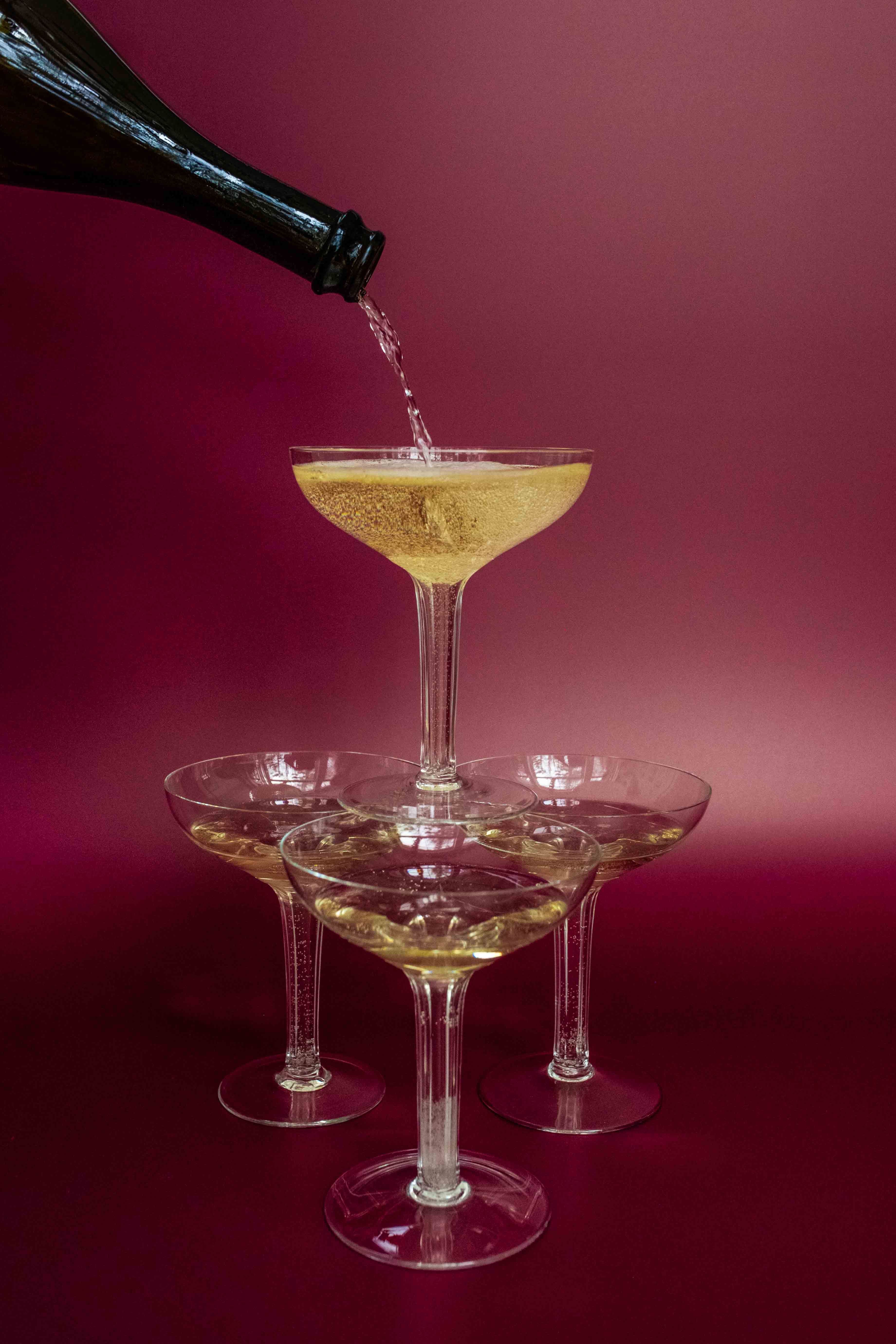 COMING SOON: One-of-a-kind Retro-Style Glass Coupes | Laura Rees Art (Set of 6)