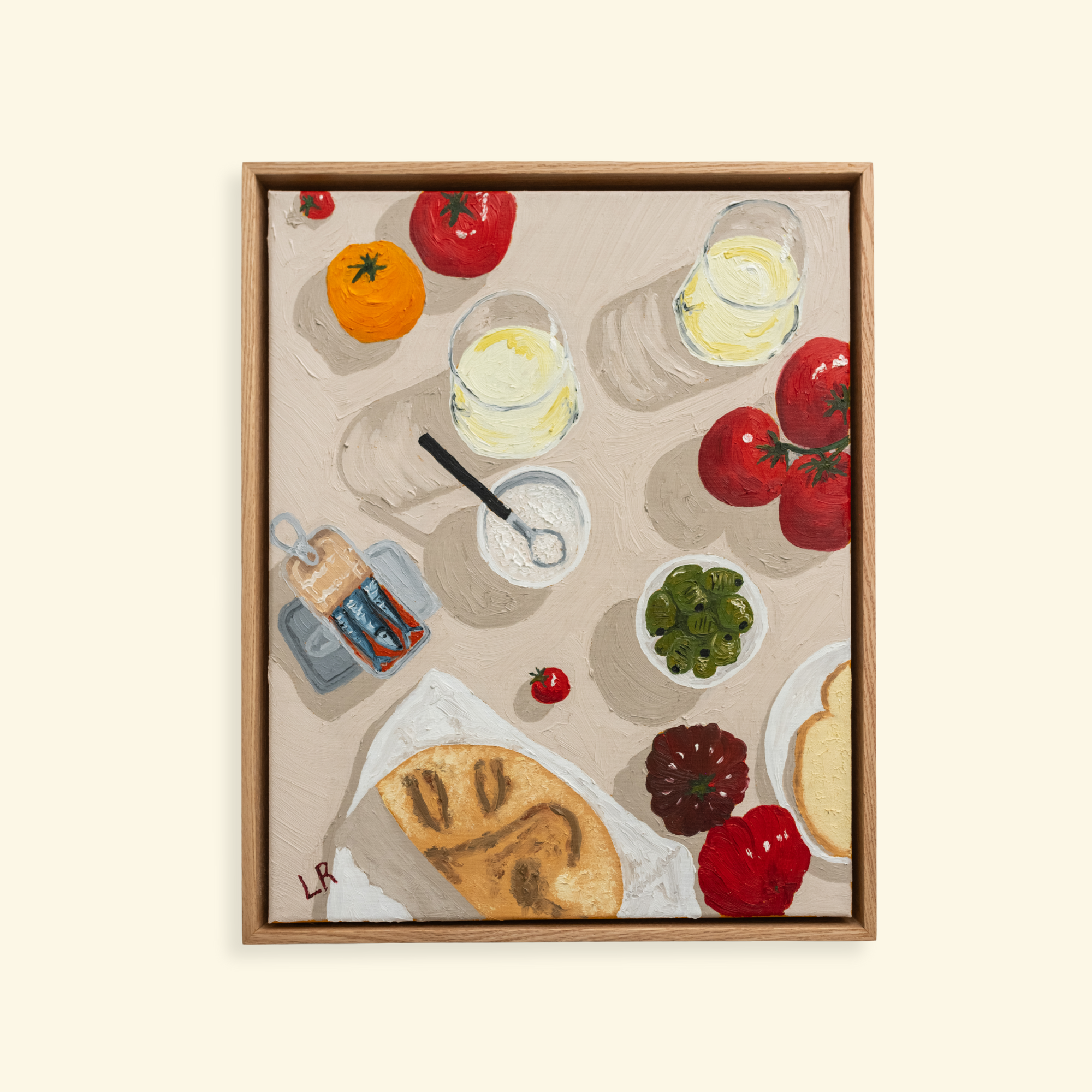 Summer Lunch | Original Oil Painting (16x20") | Ships Early 2026