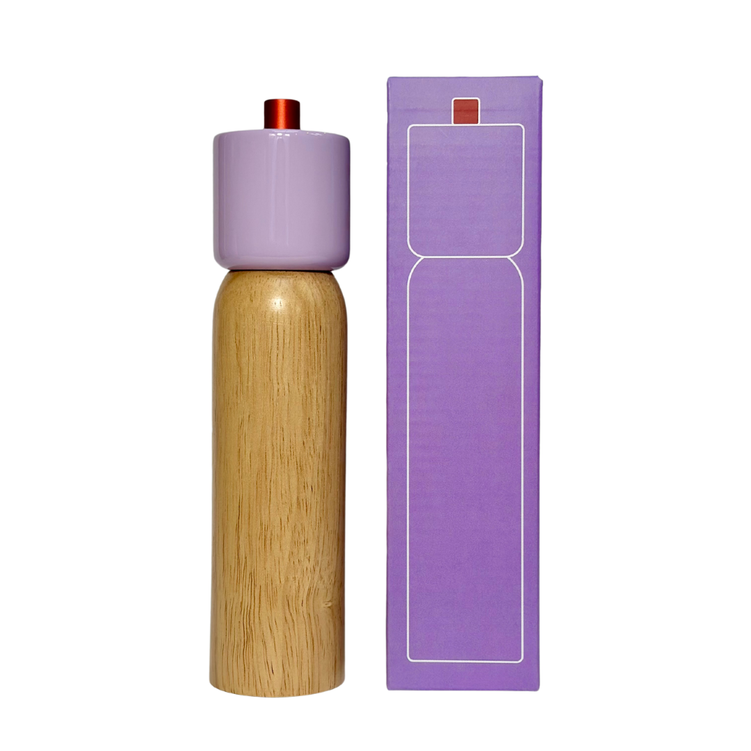 COMING SOON: Lilac & Red | MÆGEN Salt & Pepper Grinders (Sold Separately)