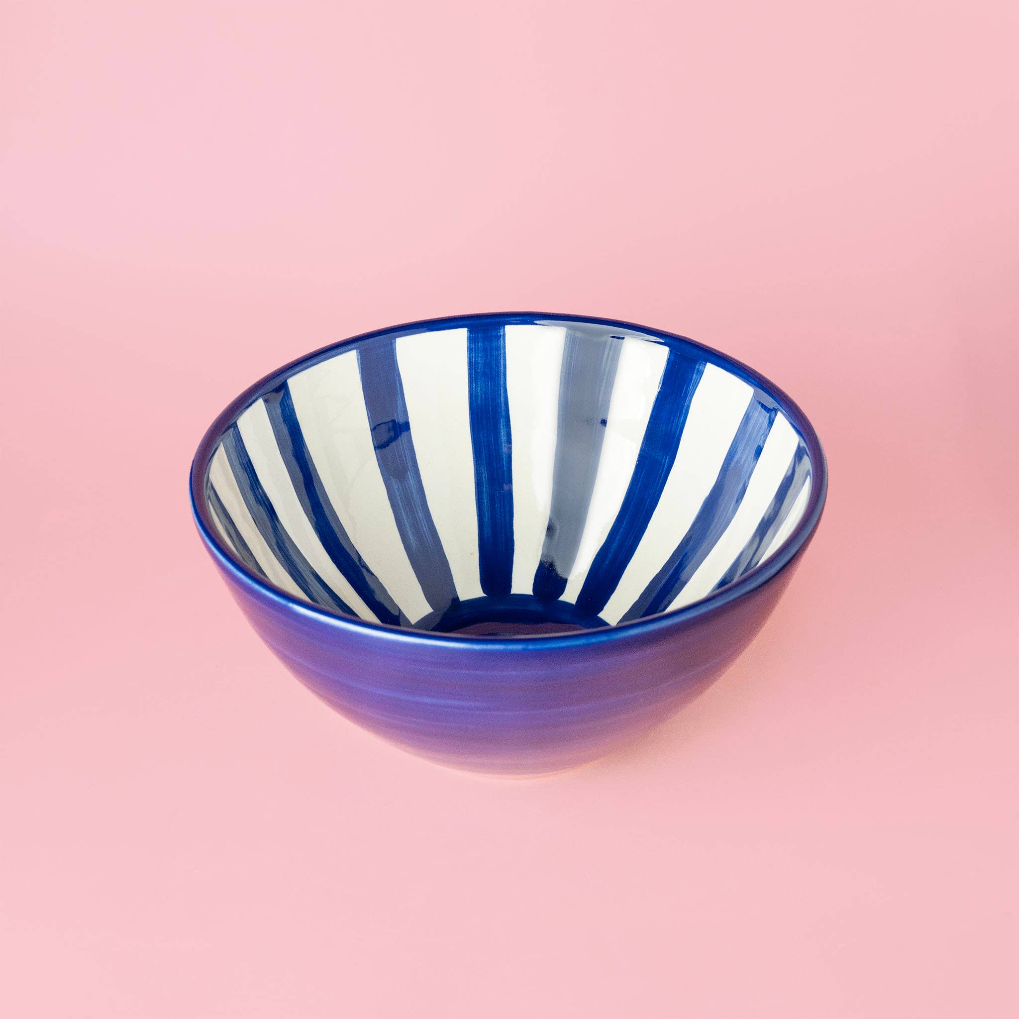 Blue & White Costa Azul | Alfar Tierra Cocida Ceramic Serving Bowl (1.5L)