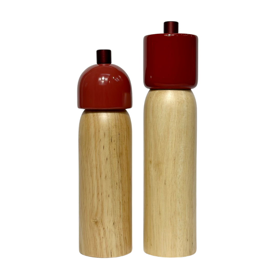 COMING SOON: Red & Red | MÆGEN Salt & Pepper Grinders (Sold Separately)