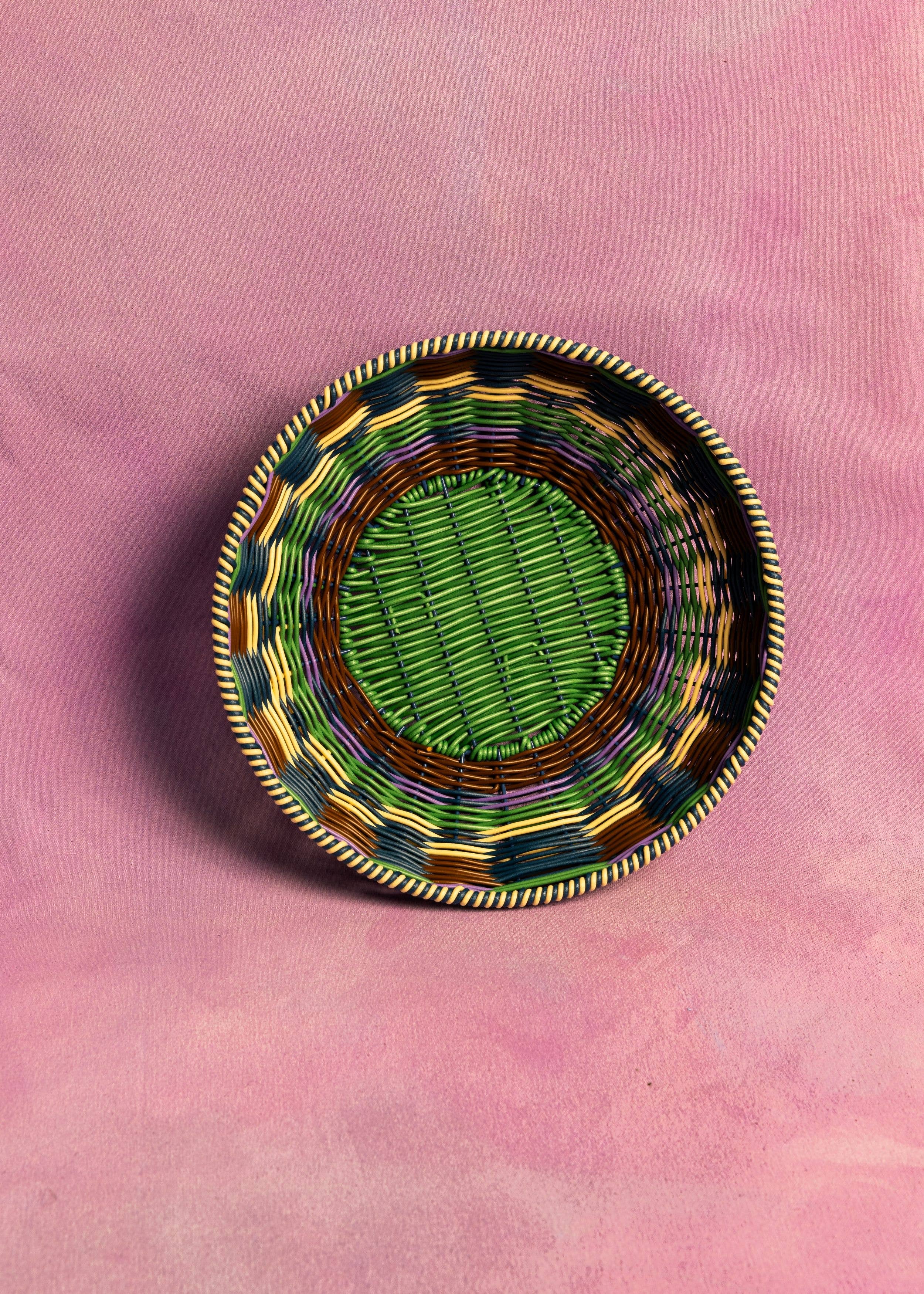 Brown & Green | MÆGEN Woven Bowl